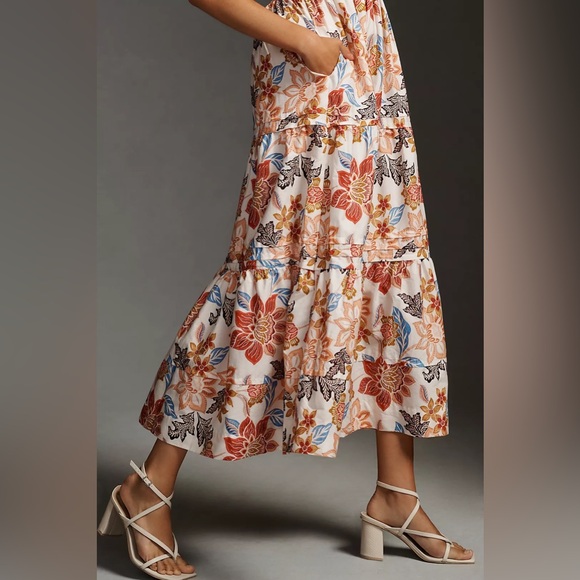 Anthropologie somerset botanical dress EUC - Picture 6 of 6